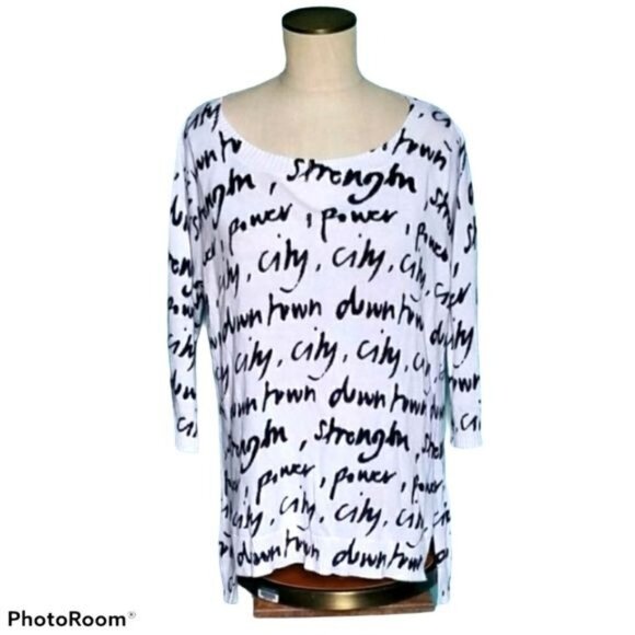 SWEATER Strength Power Sweater NY & Co  Shirt Women's WOMAN'S Extra Large - Picture 1 of 4